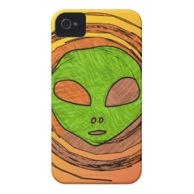 ALIEN FACE iPhone 4 COVER
