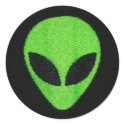 Alien face (stickers) by minx267 Alien face (stickers)