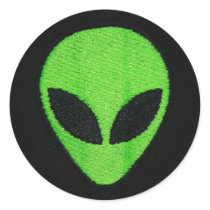 Alien face (stickers) by minx267 Alien face (stickers)