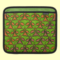 ALIEN FACES ipad sleeves