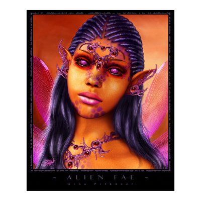 Alien Fae Posters by Ravnheart