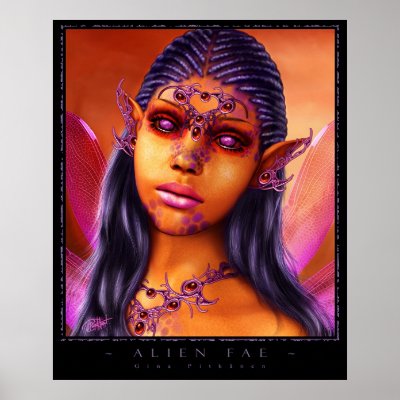 Alien Fae Posters by Ravnheart