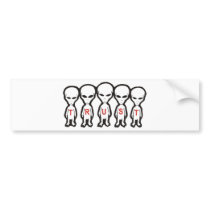alien family bumper stickers