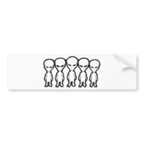 alien family bumper stickers