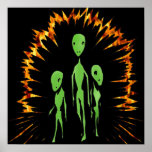 Alien Family Print