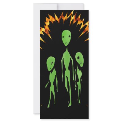 Alien Family Rack Card by sagart1952