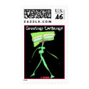 Alien Fashion Model postage by Hoffard Alien Fashion Model postage
