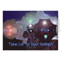 Alien Father's Day Card