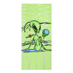 Alien Female Rack Card Design Alien Female Rack Card Design