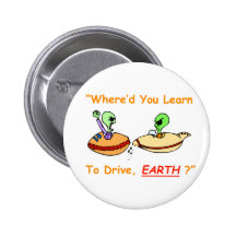 Alien Fender Bender Button