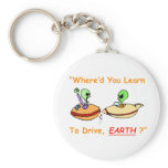 Alien Fender Bender Keychain