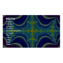 Alien fingers business card