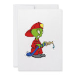 Alien Fire Fighter invitations