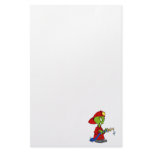 Alien Fire Fighter Stationery