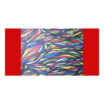 Alien Fish Migrating Picture Card by CreativeColours