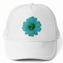 Alien Flower Heads Trucker Hat