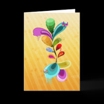 Alien Flowers - Greeting Card by moviereplicars Alien Flowers - Greeting Card