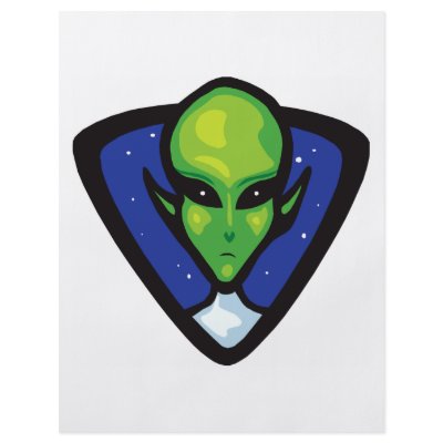 Alien Full Color Flyer by alientshirts
