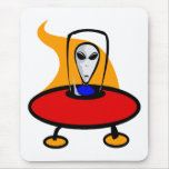 Alien Flying Saucer Mouse Pads