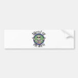 Alien For President Bumper Sticker
