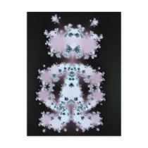 Alien Fractal postcards