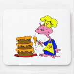 Alien Frosting Cake Mouse Pad