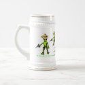 Alien funny beer mug