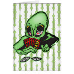 Alien Gambler Cards