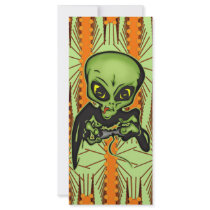 Alien Gamer Custom Rack Cards