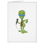 Alien Gameshow Host Card