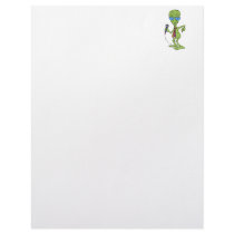 Alien Gameshow Host Customized Letterhead