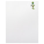 Alien Gameshow Host Customized Letterhead