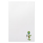 Alien Gameshow Host stationery