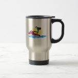 Alien Girl on JetSki Coffee Mug