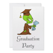 Alien Graduate Invites