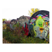 Alien Graffiti 2 Poster posters by MDKgraphics Alien Graffiti 2 Poster posters