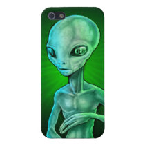 Alien Gray iphone cases