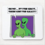 ALIEN grays Mouse Pad