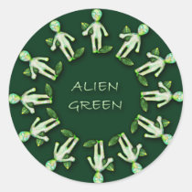aLiEn grEEn! stickers