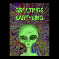Alien Greeting posters
