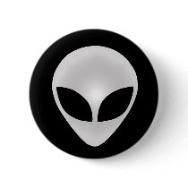 Alien Grey Head Buttons