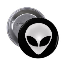 Alien Grey Head Buttons