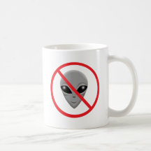 Alien Grey Mugs
