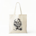 Alien Grin Canvas Bags
