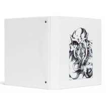 Alien Grin Vinyl Binders
