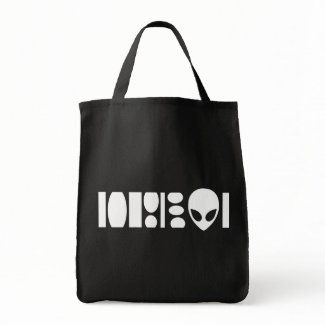 Alien Tote Bag – Great Gift for a Teenager – by Bits of Whimsy