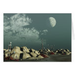 alien growth greeting cards