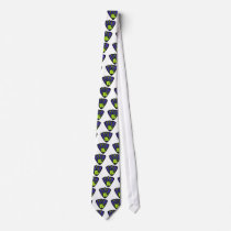 Alien Hand Print ties