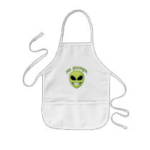 Alien Head Big Brother Aprons