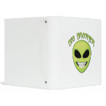 Alien Head Big Brother Vinyl Binder